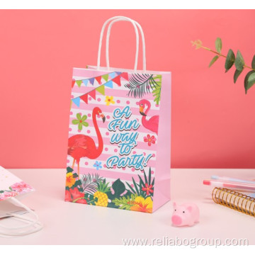 Customized Take Away Fashion Kraft Paper Gift Bags